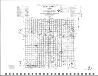 Clay County Highway Map, Palo Alto County 1990